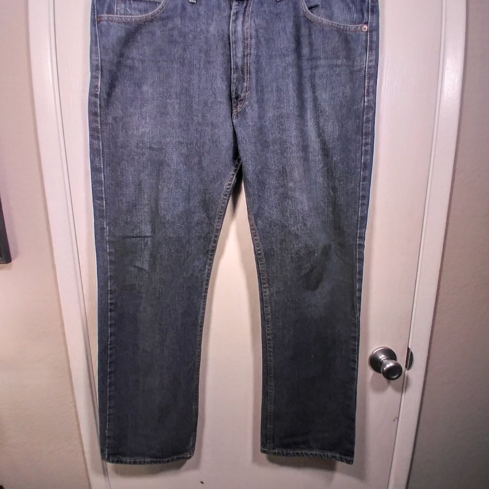 Men’s Dickies Work Wear Jeans Slim 40x30 Blue - Picture 3 of 16